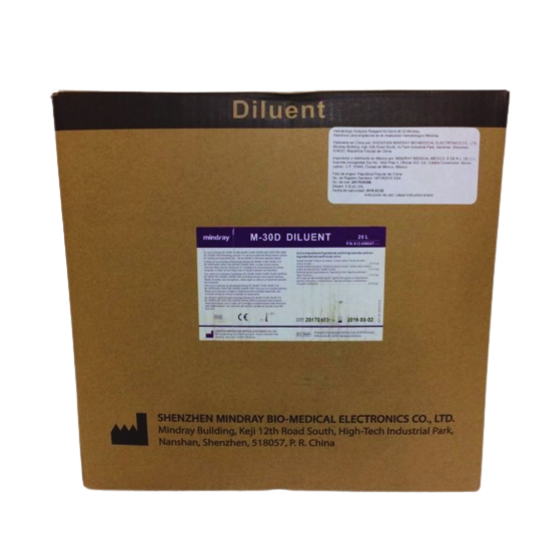 Mindray M-30D Diluent BC30 20L (DWX-30232) for BC-30 Series Hematology Analyzers