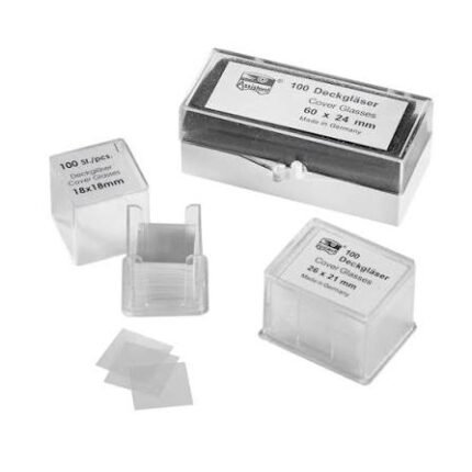 Microscope Cover Glass Cover Slip Pack of 100